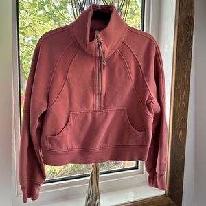 Lululemon Scuba Oversized Funnel Neck Half Zip